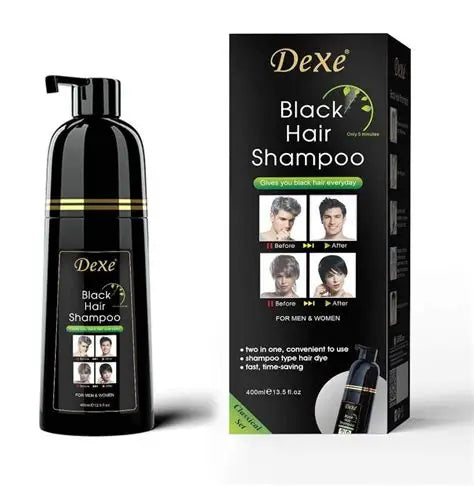TINTE RÁPIDO PARA EL CABELLO SHAMPOO NEGRO