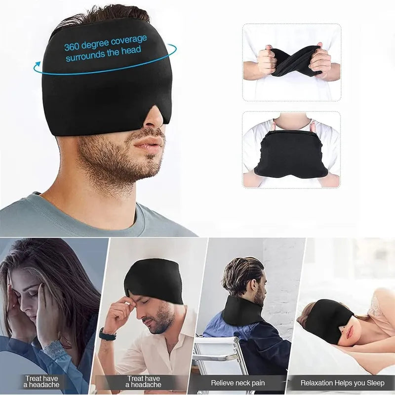GORRO PARA ALIVIAR DOLORES DE CABEZA